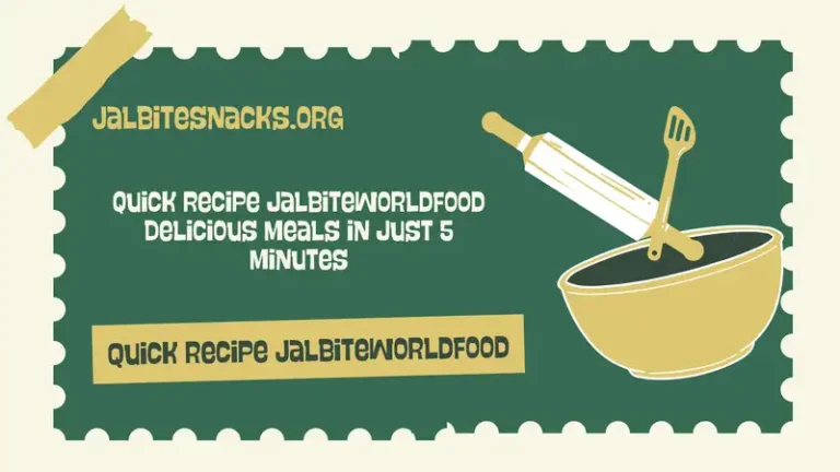 quick recipe jalbiteworldfood