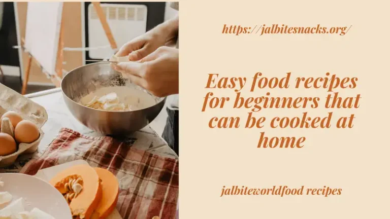 jalbiteworldfood recipes